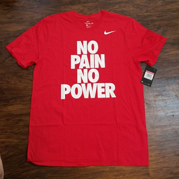 nike no pain no power